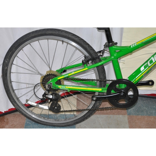 22 - 2 CHILDREN'S BIKES (NO PEDALS) - CARRERA ABYSS 7 SPEED AND APOLLO KINX 18 SPEED