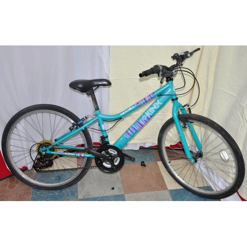 22 - 2 CHILDREN'S BIKES (NO PEDALS) - CARRERA ABYSS 7 SPEED AND APOLLO KINX 18 SPEED