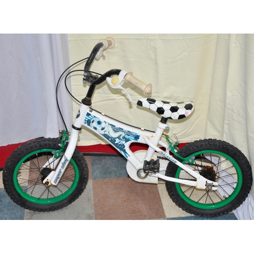 37 - 3 CHILDREN'S BIKES - STREET BOY, SUPER SHOT AND BLOSSOM (NO PEDDLES)