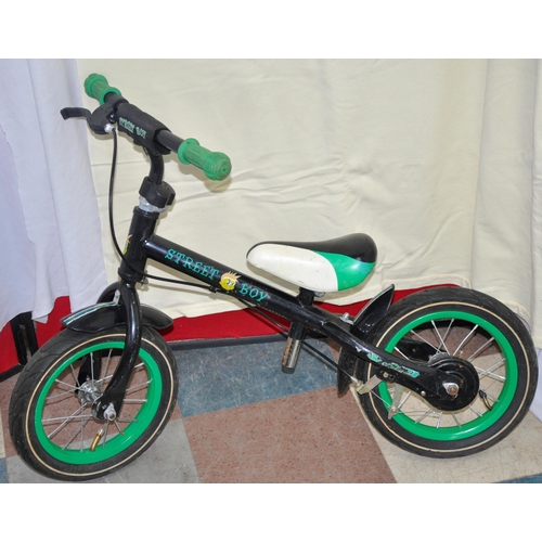 37 - 3 CHILDREN'S BIKES - STREET BOY, SUPER SHOT AND BLOSSOM (NO PEDDLES)