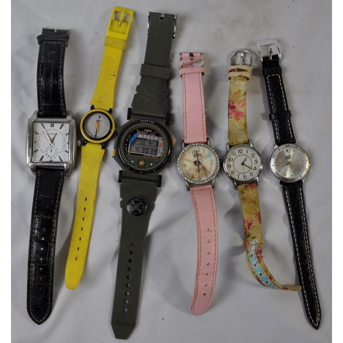 106 - 15 MIXED WATCHES - NONE TESTED