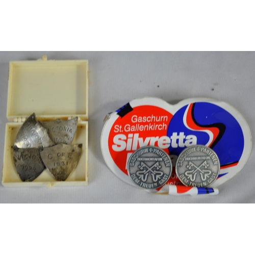 120 - BAG OF MEDALS - SOME SILVER