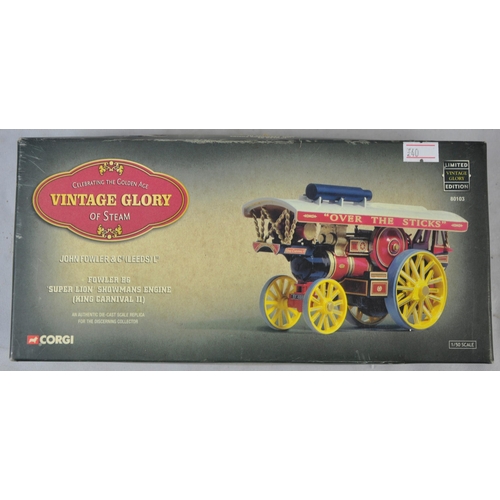 146 - 6 VINTAGE STEAM MODELS