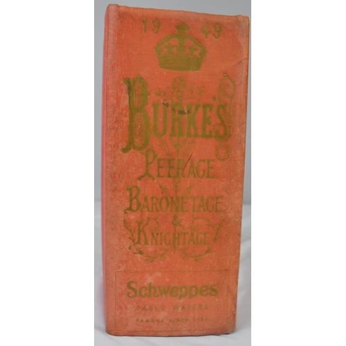 193 - BURKE'S PEERAGE, BARONETAGE AND KNIGHTAGE 1949