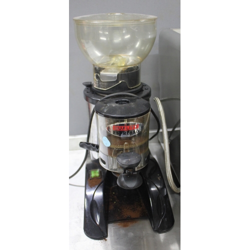 234 - VISACREM NERA 2 - GROUP ESPRESSO COFFEE MACHINE PLUS GRINDER