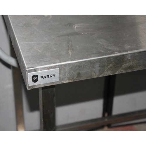 235 - PARRY 3FT X 2FT STAINLESS STEEL PREPARATION TABLE