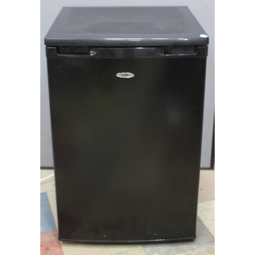 244 - LOGIK BLACK UNDER COUNTER FRIDGE