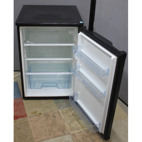 244 - LOGIK BLACK UNDER COUNTER FRIDGE