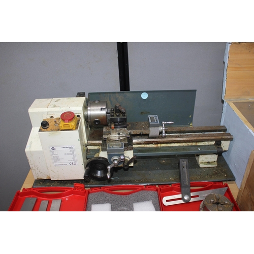 287 - AXMINSTER SIEG C2A MINI LATHE AND PARTS