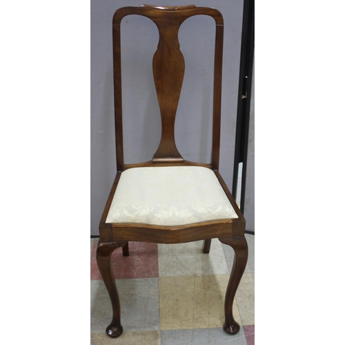 68 - 4 QUEEN ANNE DINING CHAIRS