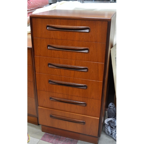 201 - G-PLAN FRESCO 6 DRAWER CHEST