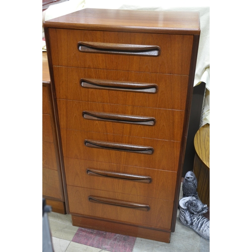 201 - G-PLAN FRESCO 6 DRAWER CHEST