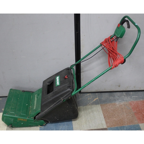 23 - 2 ELECTRIC LAWN MOWERS - SPEAR AND JACKSON AND QUALCAST