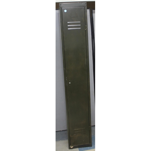 24 - METAL SINGLE DOOR PERSONAL LOCKER