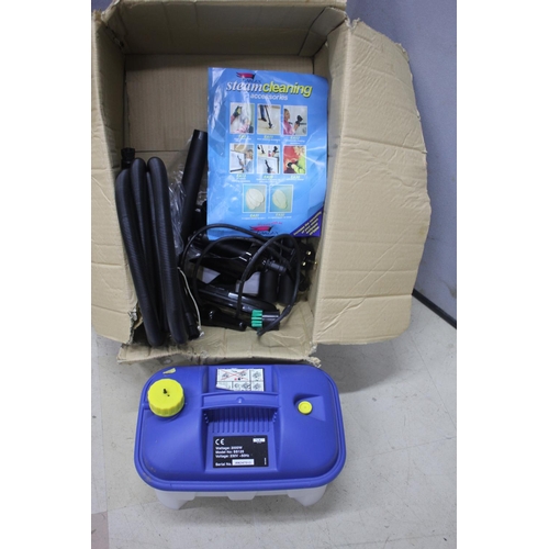 79 - EARLEX STEAM CLEANING KIT & K'ARCHER K4 PRESSURE WASHER