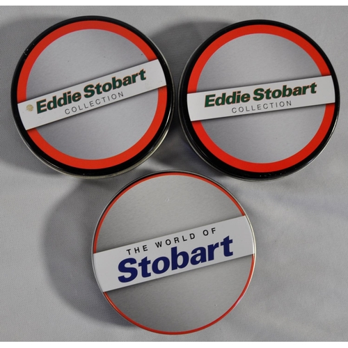 88 - 4 EDDIE STOBART POCKET WATCHES AND 3 SETS OF EDDIE STOBART COASTERS WITH 4 CERTIFICATES