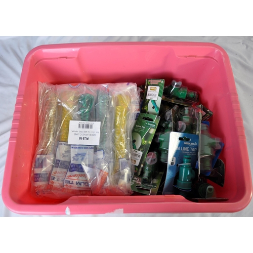 119 - CRATE CONTAINING 5 PACKS (5 PER PACK) PLS 10 STEELCORE/PLASTIC COVER CLOTHES LINE (10 METRES), VARIO... 