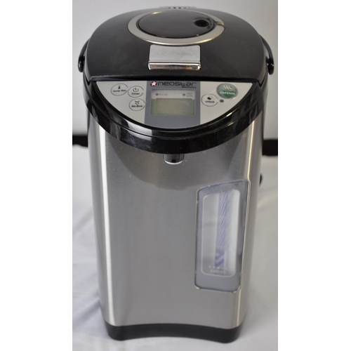 132 - NEOSTAR HOT WATER DISPENSER AND 2-IN-1 GRILL