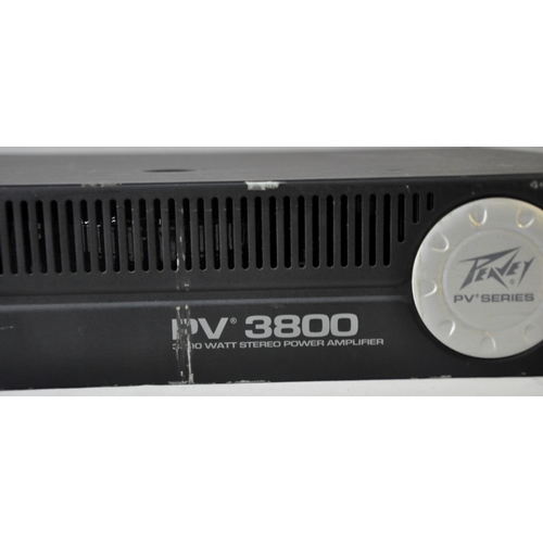 142 - PEAVEY PV3800 STEREO POWER AMPLIFER