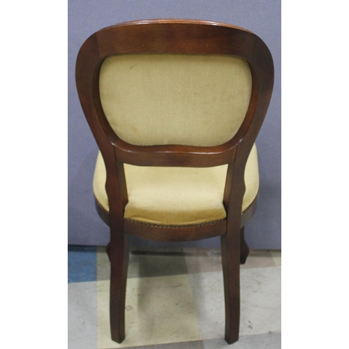 150 - 4 DINING CHAIRS WITH CABRIOLE LEGS