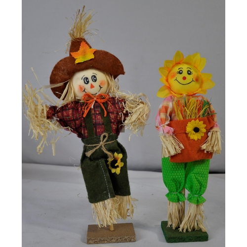 177 - 2 BOXES SCARECROW DECORATIONS