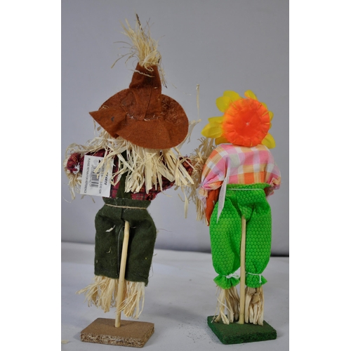 177 - 2 BOXES SCARECROW DECORATIONS