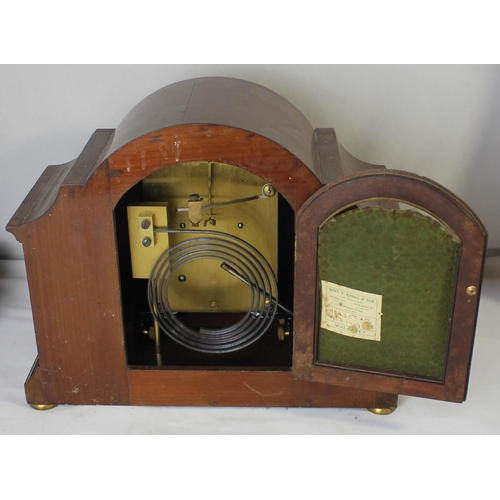 70 - 3 MANTLE CLOCKS INCLUDING RUSSELS LTD 18 CHURCH STREET LIVERPOOL - NONE COMPLETE