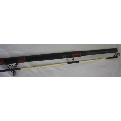 1 - 2 BEACH CASTER FISHING RODS