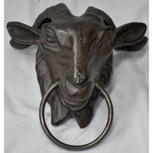 19 - GOAT HEAD WITH RING