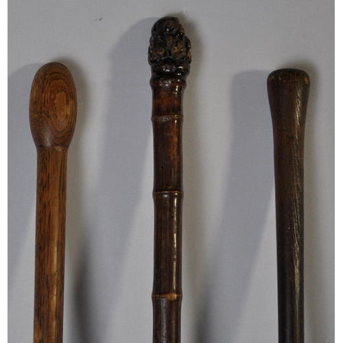 56 - 3 WALKING STICKS