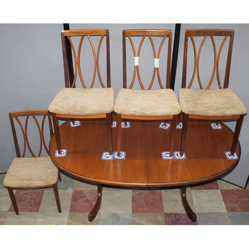 63 - G-PLAN DINING TABLE AND 4 CHAIRS