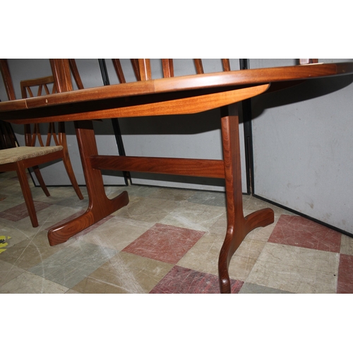 63 - G-PLAN DINING TABLE AND 4 CHAIRS