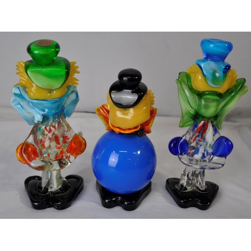 98 - VARIOUS CLOWN ORNAMENTS