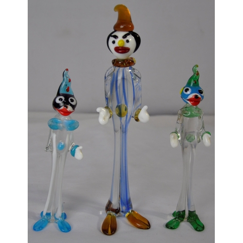 98 - VARIOUS CLOWN ORNAMENTS