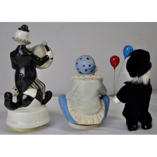 98 - VARIOUS CLOWN ORNAMENTS