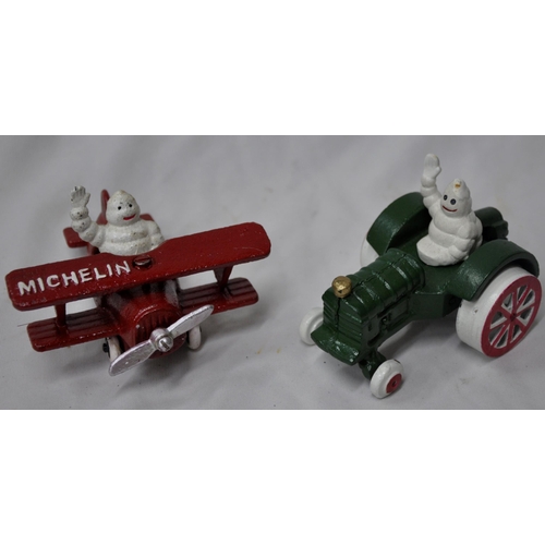 148 - MICHELIN PLANE, TRACTOR AND MEN