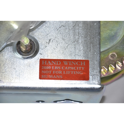 161 - 1400LB CAPACITY STRAP WINCH