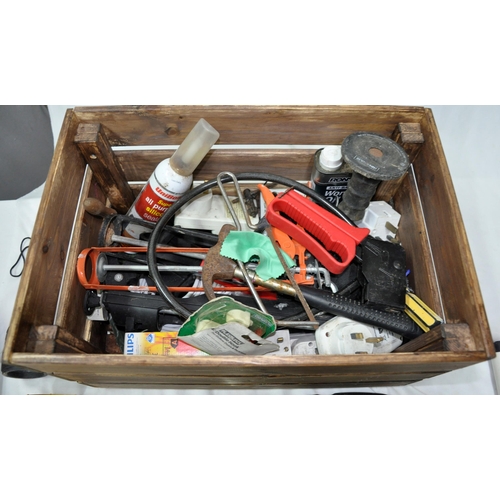 195 - CRATE TOOLS ETC