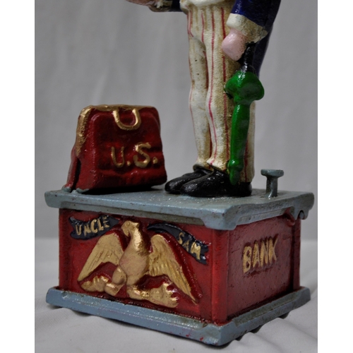 229 - UNCLE SAM MONEY BOX