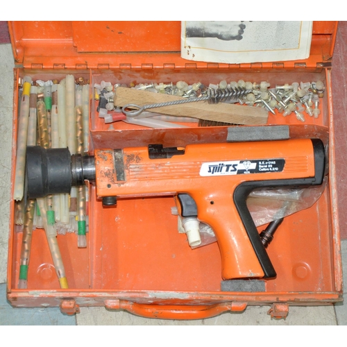 254 - SPIT TS NAIL GUN WITH CASE