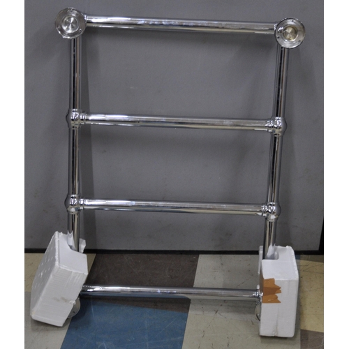 259 - 4 BAR CHROME RADIATOR/TOWEL RAIL |(760 x 570mm)