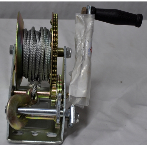 282 - HEAVY DUTY DOUBLE GEAR WINCH