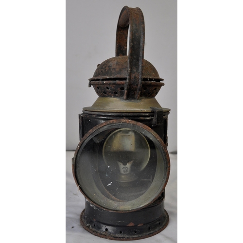 323 - RAILWAY LANTERN AND SHIP'S LANTERN