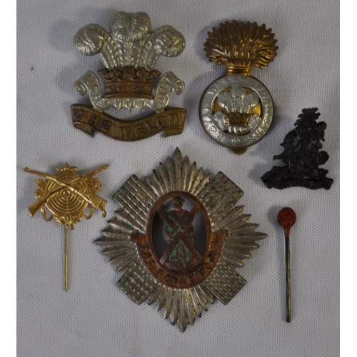 345 - VARIOUS BADGES - MAINLY MILITARY