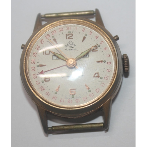 353 - 7 WRISTWATCHES INCLUDING NIDOWA CHRONOGRAPH - ALL REQUIRE ATTENTION