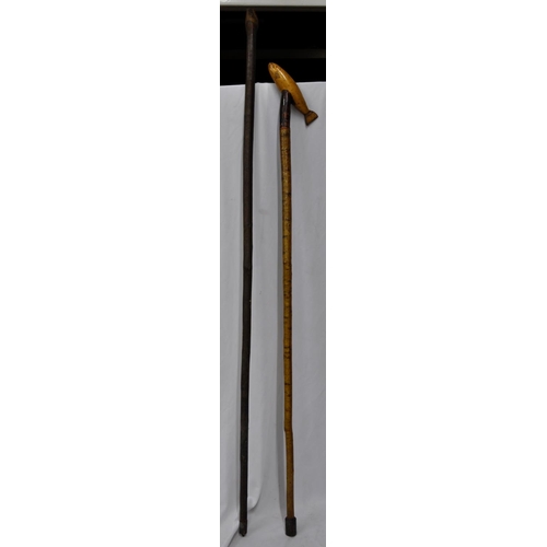 67 - BUNDLE OF WALKING STICKS