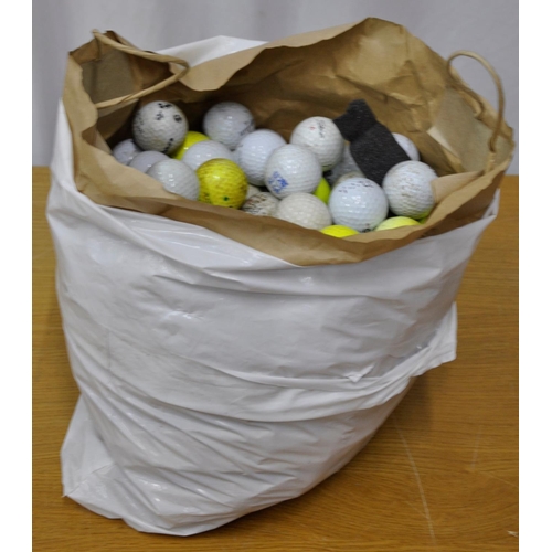 220 - LARGE QUANTITY OF GOLF BALLS