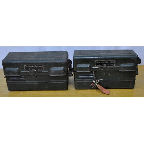 236 - 2 FIELD TELEPHONE SETS L MK1