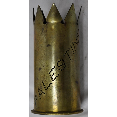 253 - COLLECTION OF AMMUNITION SHELLS AND TRENCH ART