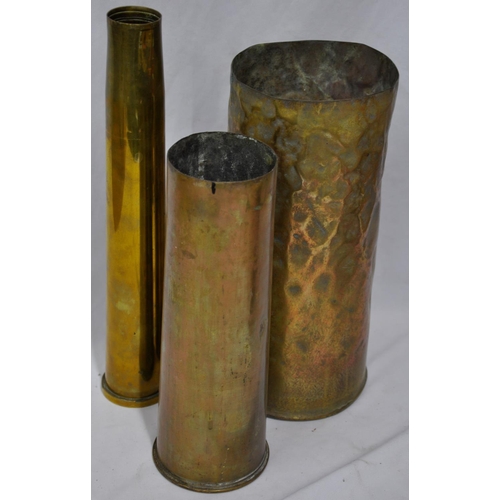 253 - COLLECTION OF AMMUNITION SHELLS AND TRENCH ART